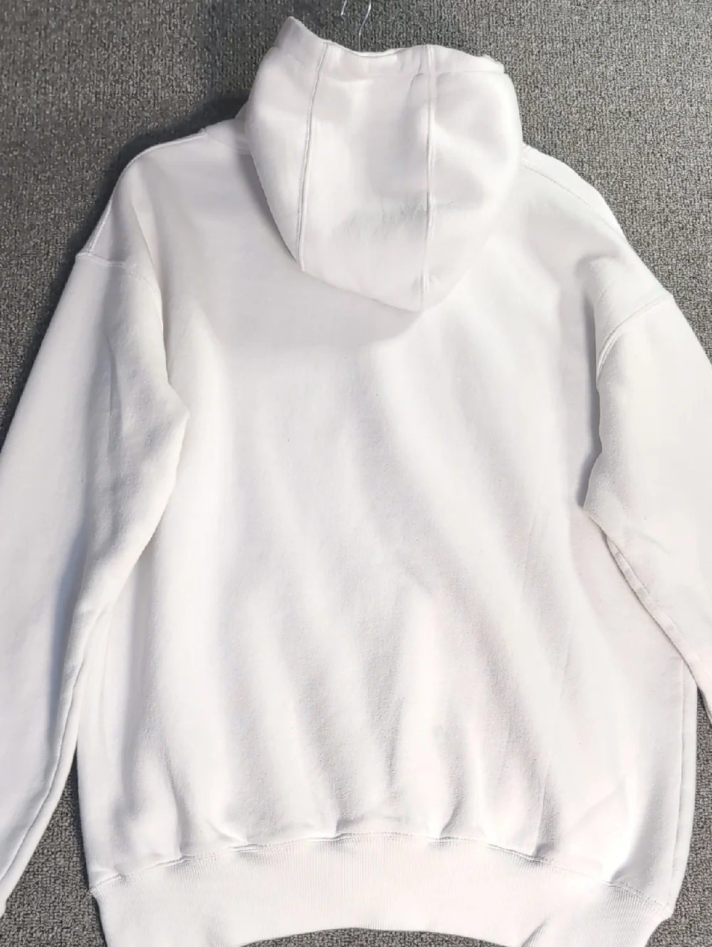 Odin Mfg Corp Alta Heavyweight Pullover Fleece Hoodie Size Large in White